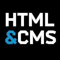 html and cms logo image