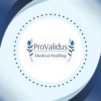 provalidus medical staffing logo image