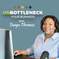 unbottleneck your business podcast logo image