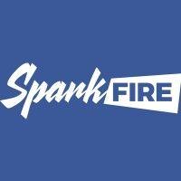 spark fire web design logo image