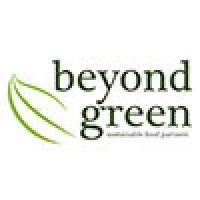 beyond green: sustainable food partners logo image