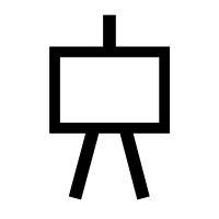 off the easel logo image