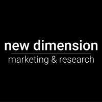 new dimension marketing and research logo image