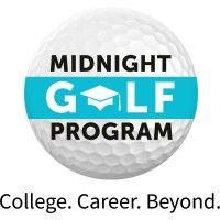 midnight golf program logo image