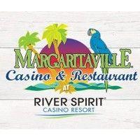 margaritaville | 5 o'clock somewhere | tiki bar & grill | landshark pool bar | salty bar vip lounge logo image