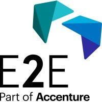 end-to-end analytics, part of accenture logo image