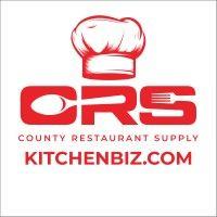 crs county restaurant supply logo image