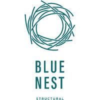 blue nest structural logo image