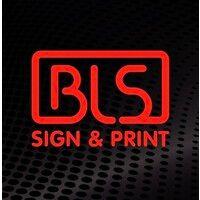 bls sign & print b.v. logo image