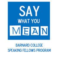 barnard college speaking fellows logo image