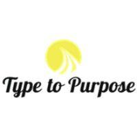 type to purpose logo image