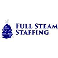 full steam staffing logo image