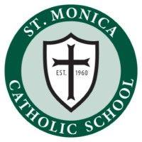 st. monica catholic school logo image