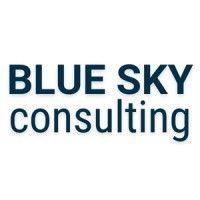 blue sky consulting logo image