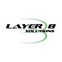 layer 8 solutions logo image