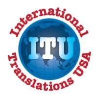 itu translation services a language service provider logo image