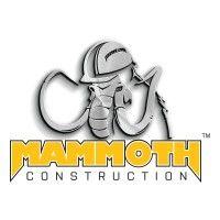 mammoth construction logo image