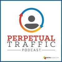 perpetual traffic podcast logo image