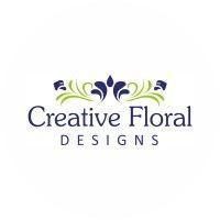 creative floral designs logo image