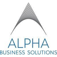 alpha business solutions logo image