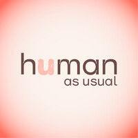 human as usual logo image