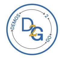 golden ratio marketing dba demos 2 go logo image