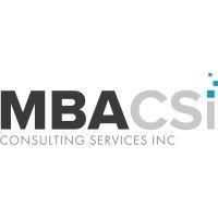 mba consulting services, inc. (mba csi) logo image