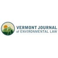 vermont journal of environmental law