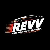 revv agency - auto repair digital agency logo image