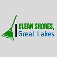 clean shores, great lakes logo image