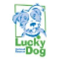 lucky dog animal rescue logo image