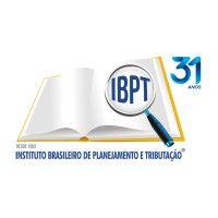 ibpt - instituto brasileiro de planejamento e tributação logo image