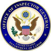 u.s. department of labor, office of inspector general logo image