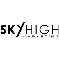 sky high marketing logo image