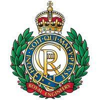 hm forces (army) corps of royal engineers logo image