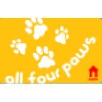 all four paws logo image