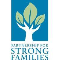 partnership for strong families logo image