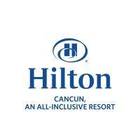 hilton cancun, an all-inclusive resort logo image