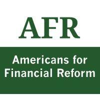 americans for financial reform logo image