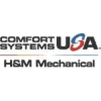 h&m mechanical, inc. logo image