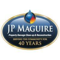 jp maguire property damage cleanup and reconstruction logo image