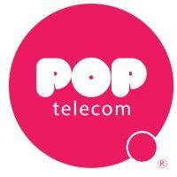 pop telecom logo image