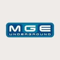 mge underground, inc. logo image