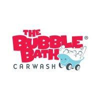 bubble bath car wash logo image