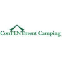 contentment camping logo image