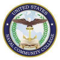 u.s. naval community college logo image