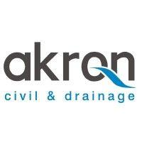 akron civil & drainage logo image