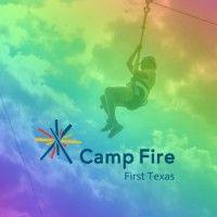 camp fire first texas logo image