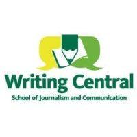 writing central logo image