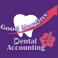 good margins dental accounting logo image